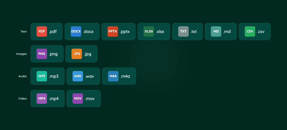 Multi-Format Support